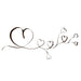 Think Outside Home Decor Think Outside Calligraphy Hearts
