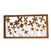 Think Outside Home Decor Think Outside Field of Flowers Wall Frame - Rust Finish