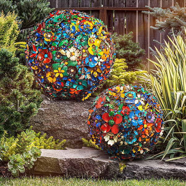 Think Outside Home Decor Rate to be Quoted Think Outside Full Bloom Garden Sphere Large