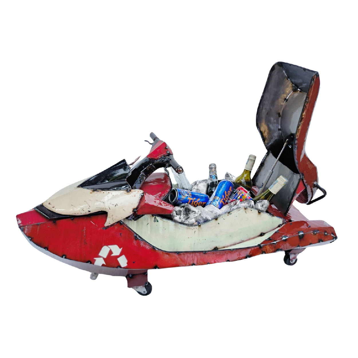 Think Outside Home Decor Think Outside Jetting Around Cooler - Red