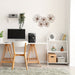 Think Outside Home Decor Think Outside Loop Flowers Wall Panel - Rust Finish
