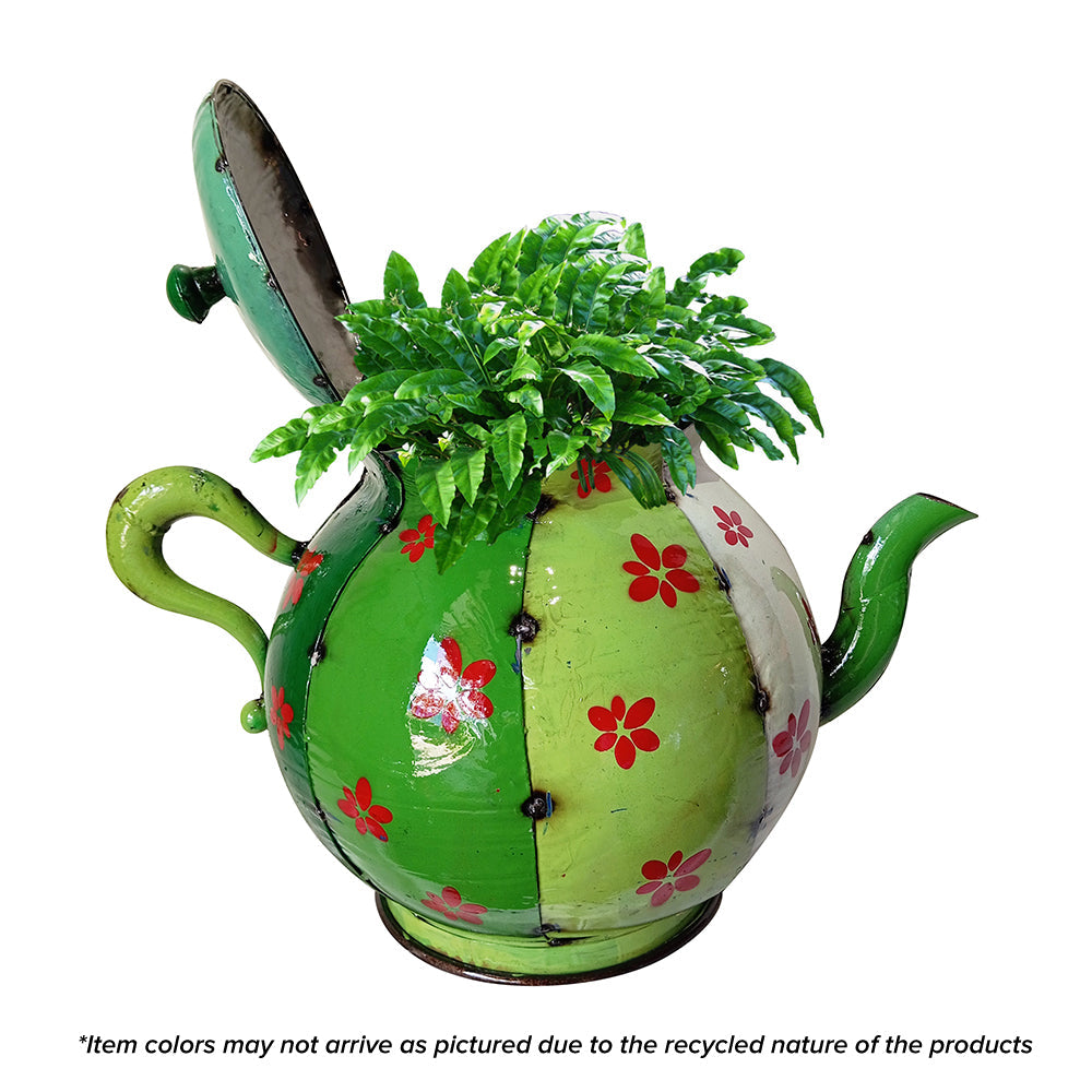 Think Outside Home Decor Think Outside The Teapot Planter Short