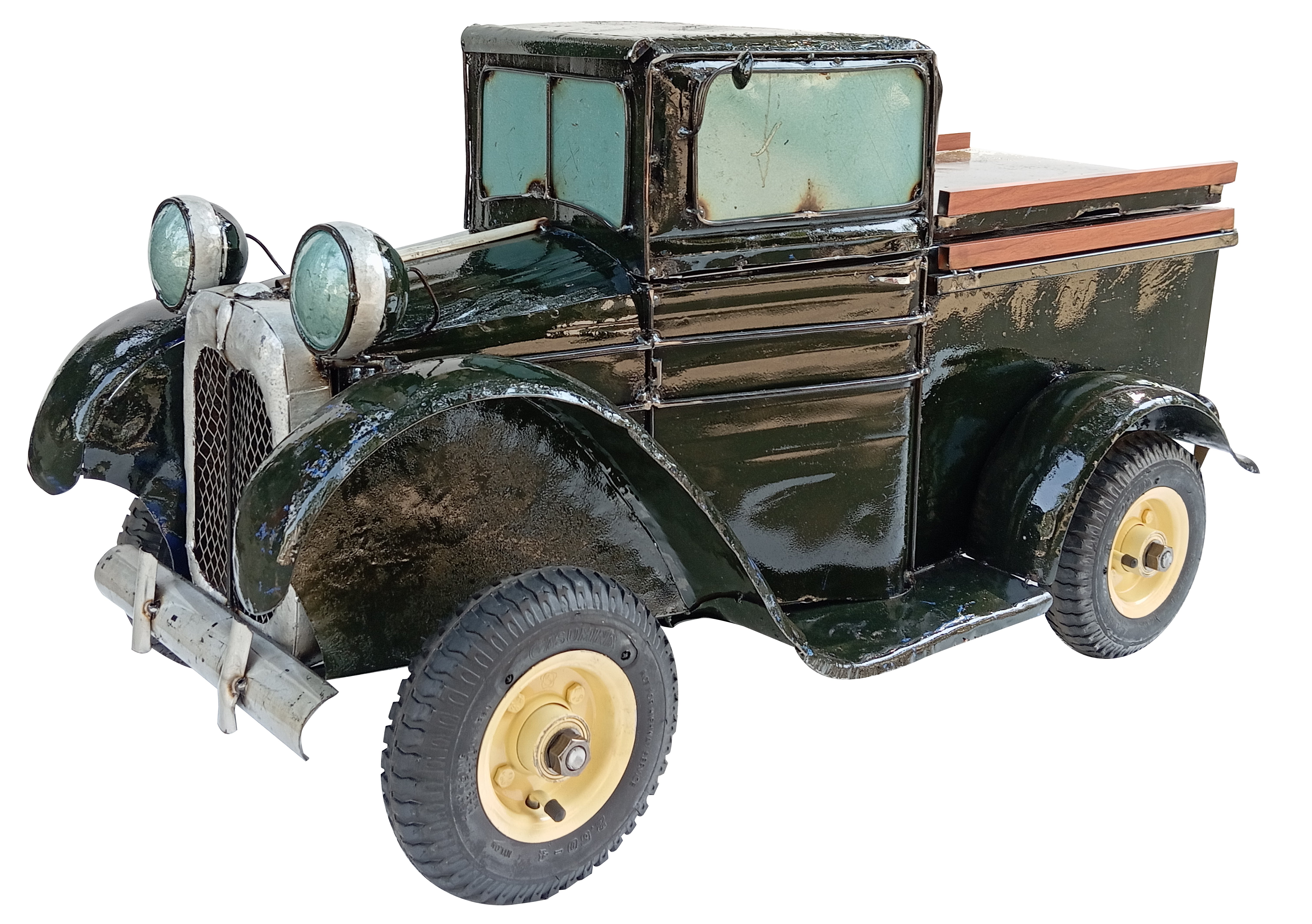 Think Outside Home Decor Think Outside Vintage Pick-Up Truck Cooler - Olive Green