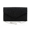 Tiana NY Designs Handbags Black Beauty Envelope Clutch
