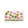 Tiana NY Designs Handbags Champagne Pop Clutch