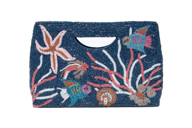 Tiana NY Designs Handbags Coral Reef Top Handle