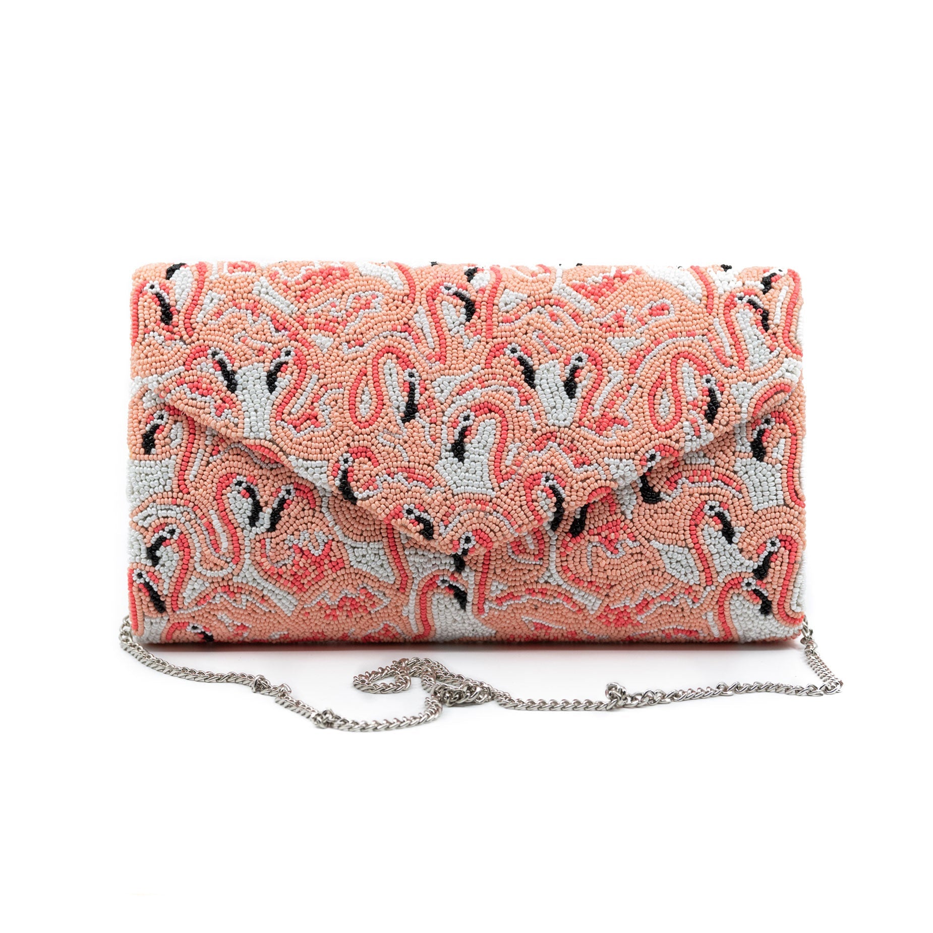 Tiana NY Designs Handbags Flamingo!!!!!! Envelope Clutch