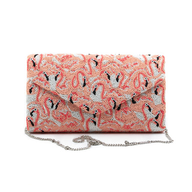Tiana NY Designs Handbags Flamingo!!!!!! Envelope Clutch