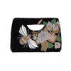 Tiana NY Designs Handbags Floral Bee - Black Gold Top Handle