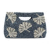 Tiana NY Designs Handbags Gunmetal Leaves Top Handle