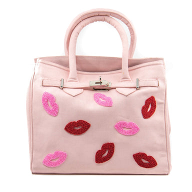 Tiana NY Designs Handbags Lucky Lips Tote