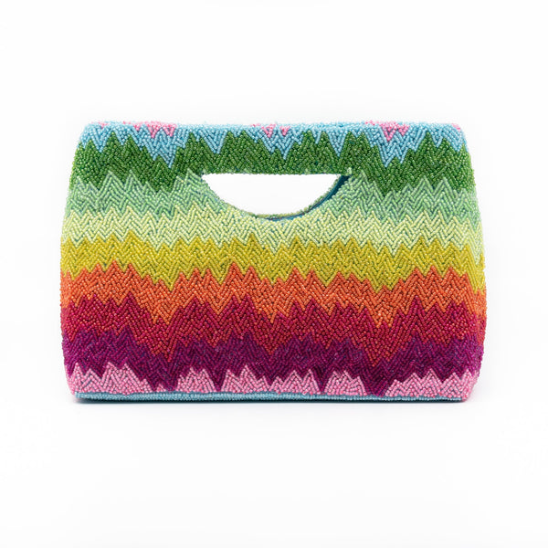 Tiana NY Designs Handbags Multi Neon Top Handle