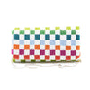 Tiana NY Designs Handbags Multicolor Checkered Clutch