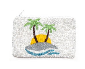 Tiana NY Designs Handbags Palm Tree Coin Purse