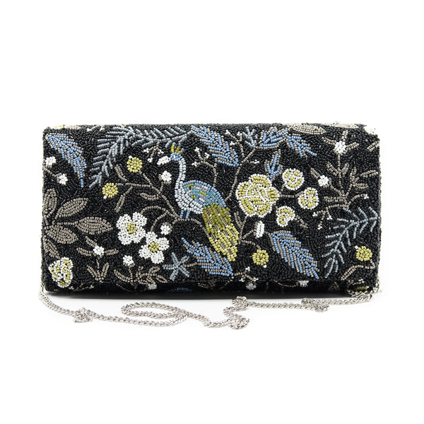 Tiana NY Designs Handbags Peacock Clutch