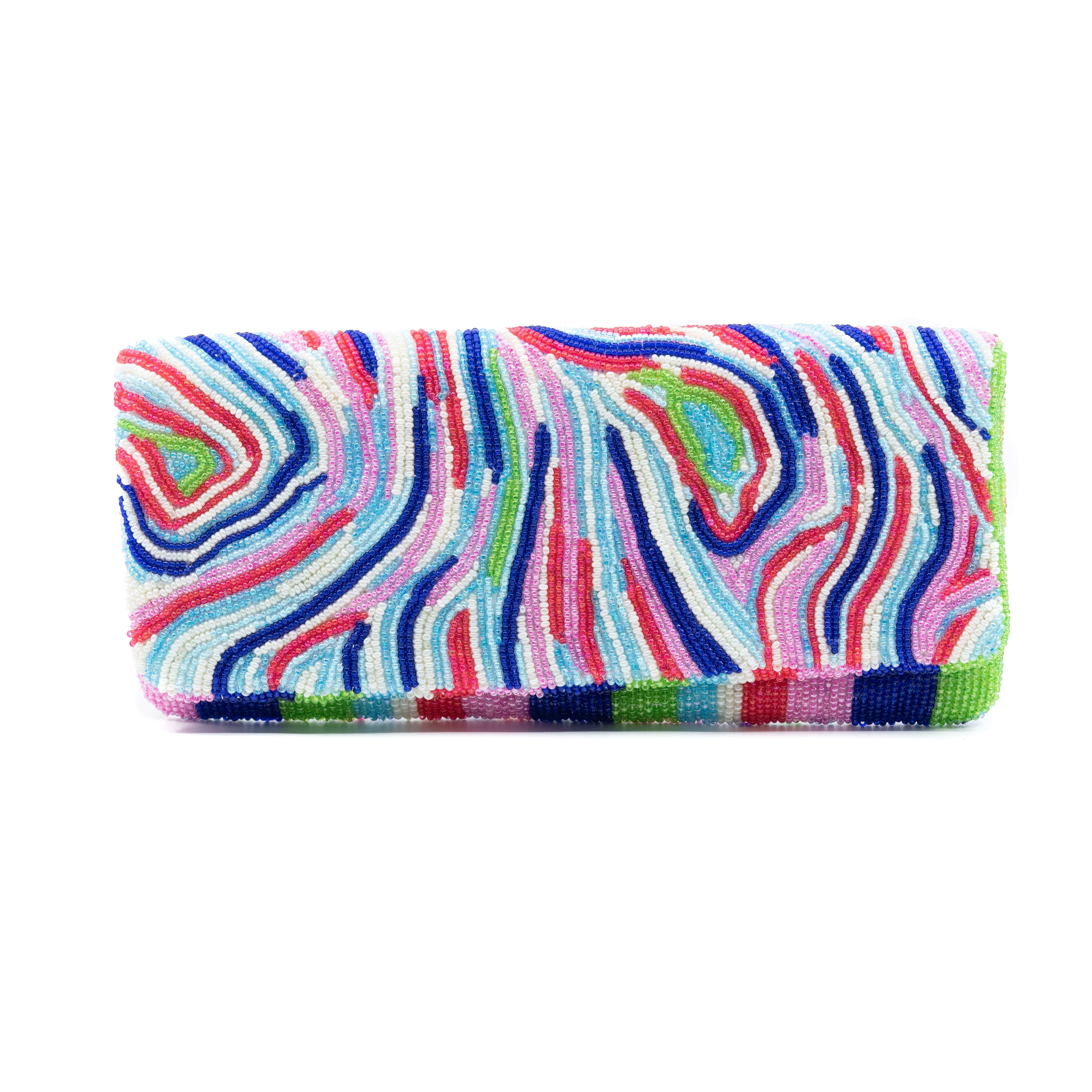 Tiana NY Designs Handbags Psychedelic Clutch