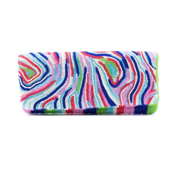 Tiana NY Designs Handbags Psychedelic Clutch