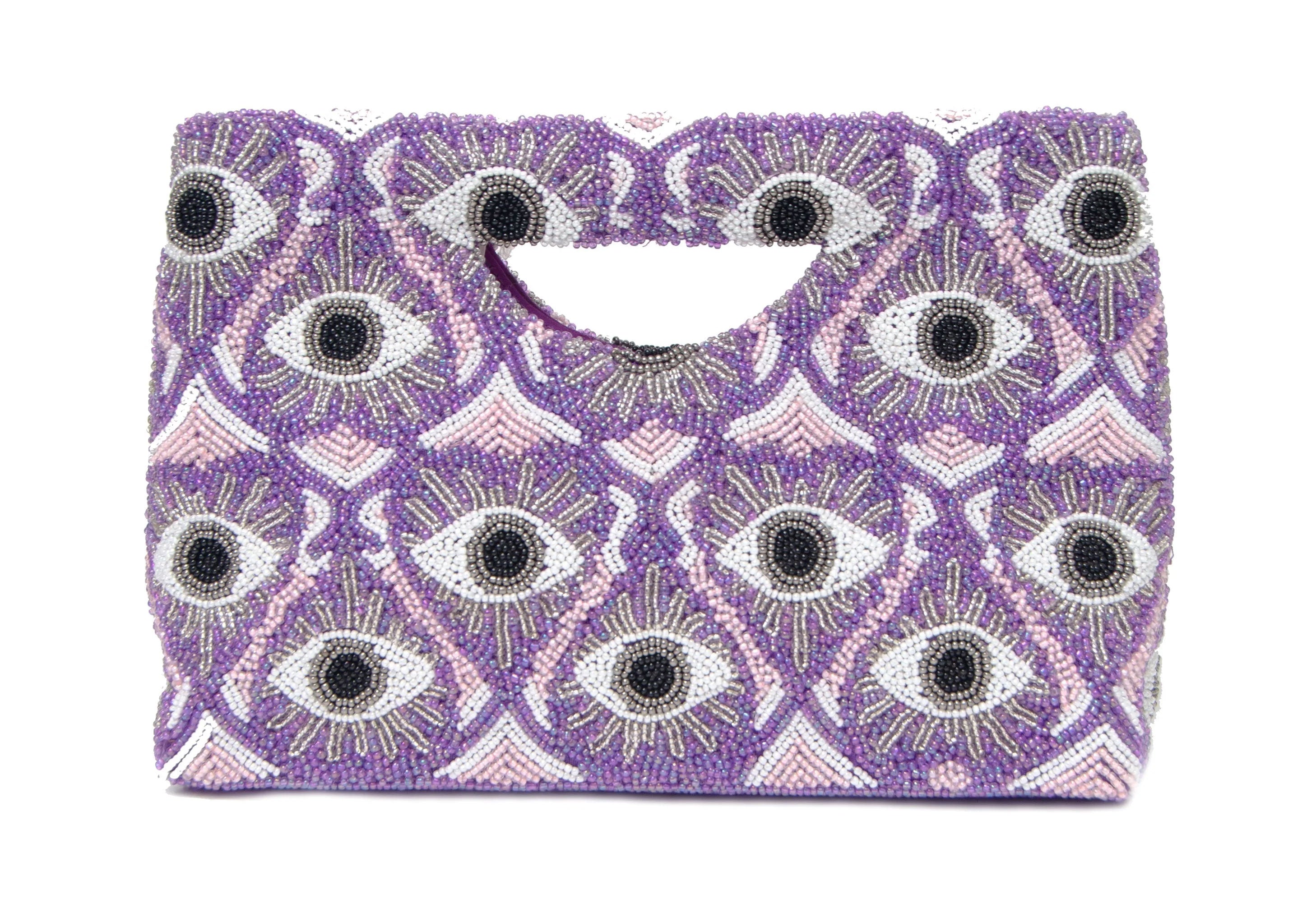 Tiana NY Designs Handbags Purple Lucky Me Top Handle