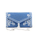 Tiana NY Designs Handbags Shanghai Periwinkle Envelope Clutch