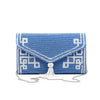 Tiana NY Designs Handbags Shanghai Periwinkle Envelope Clutch