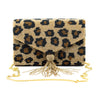 Tiana NY Designs Handbags Small Animal Envelope with Tassel