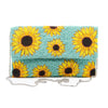 Tiana NY Designs Handbags Sunflower Clutch