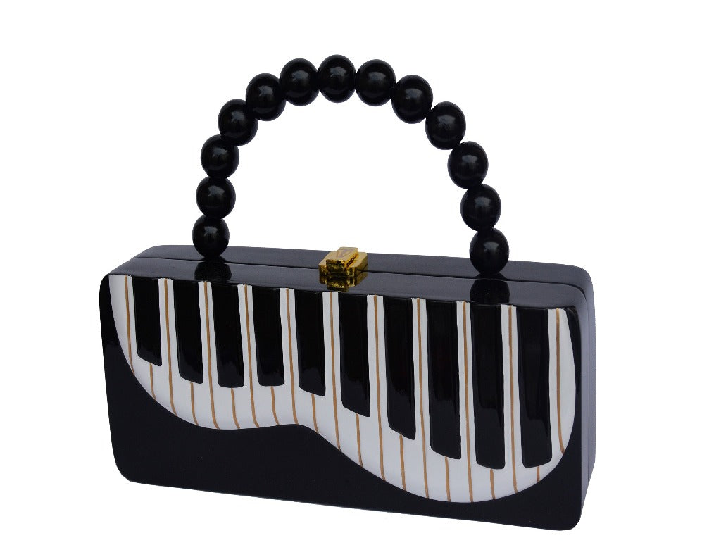 Timmy Woods Handbags Timmy Woods Beethoven Piano Wooden Collectible Handbag