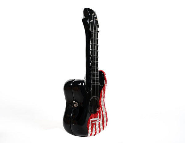 Timmy Woods Handbags Timmy Woods Memory Lane Wooden Guitar Handbag