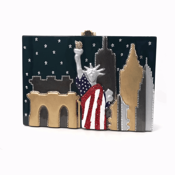 Timmy Woods Handbags Timmy Woods New York New York II Swarovski Crystals