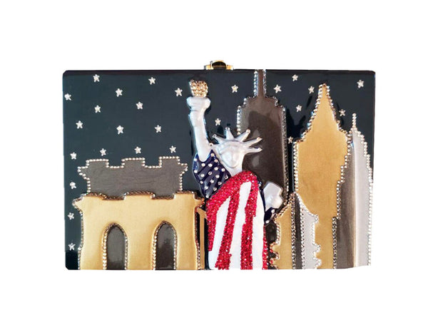 Timmy Woods Handbags Timmy Woods New York New York II Swarovski Crystals