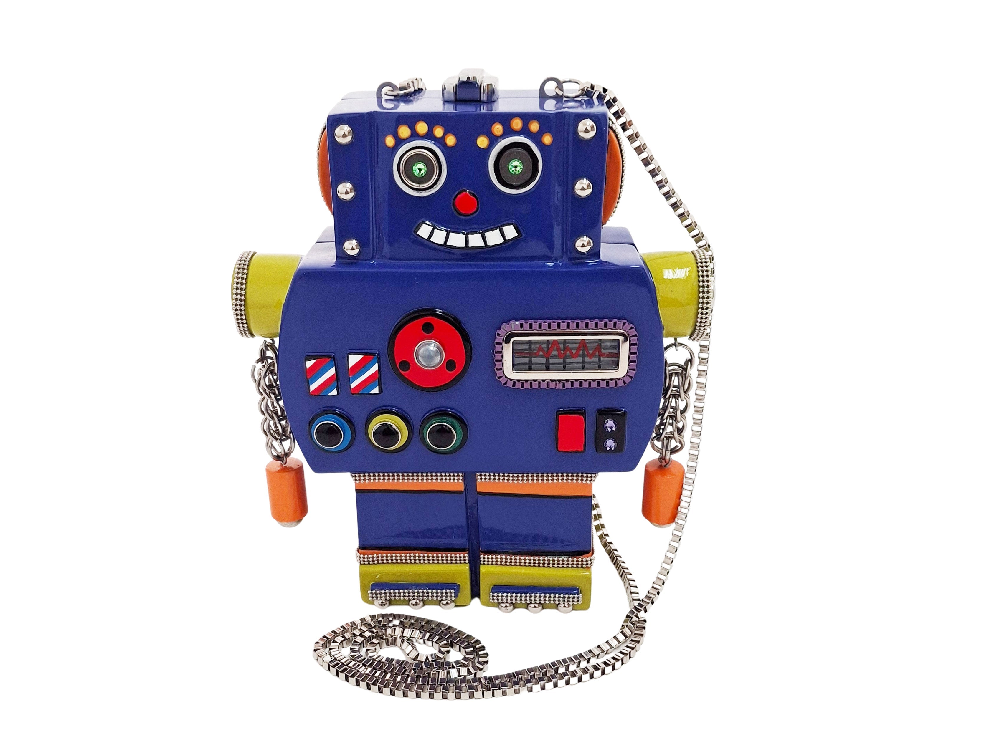 Timmy Woods Handbags Timmy Woods Robbie Robot Wooden Collectible Handbag