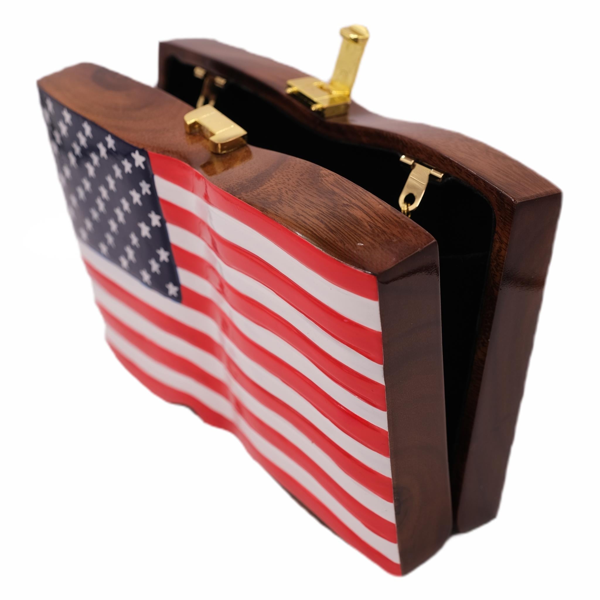 Timmy Woods Handbags Timmy Woods USA Flag