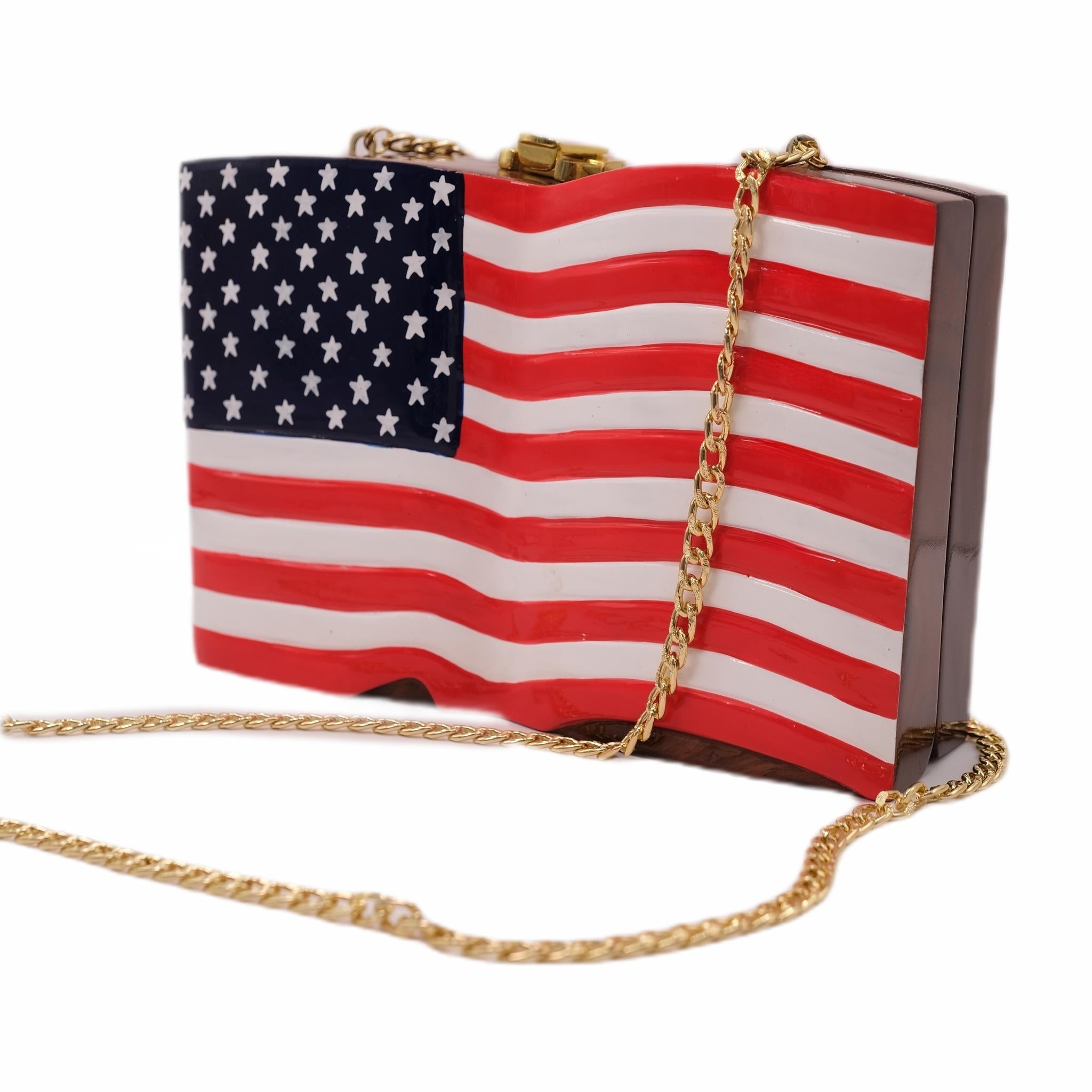 Timmy Woods Handbags Timmy Woods USA Flag