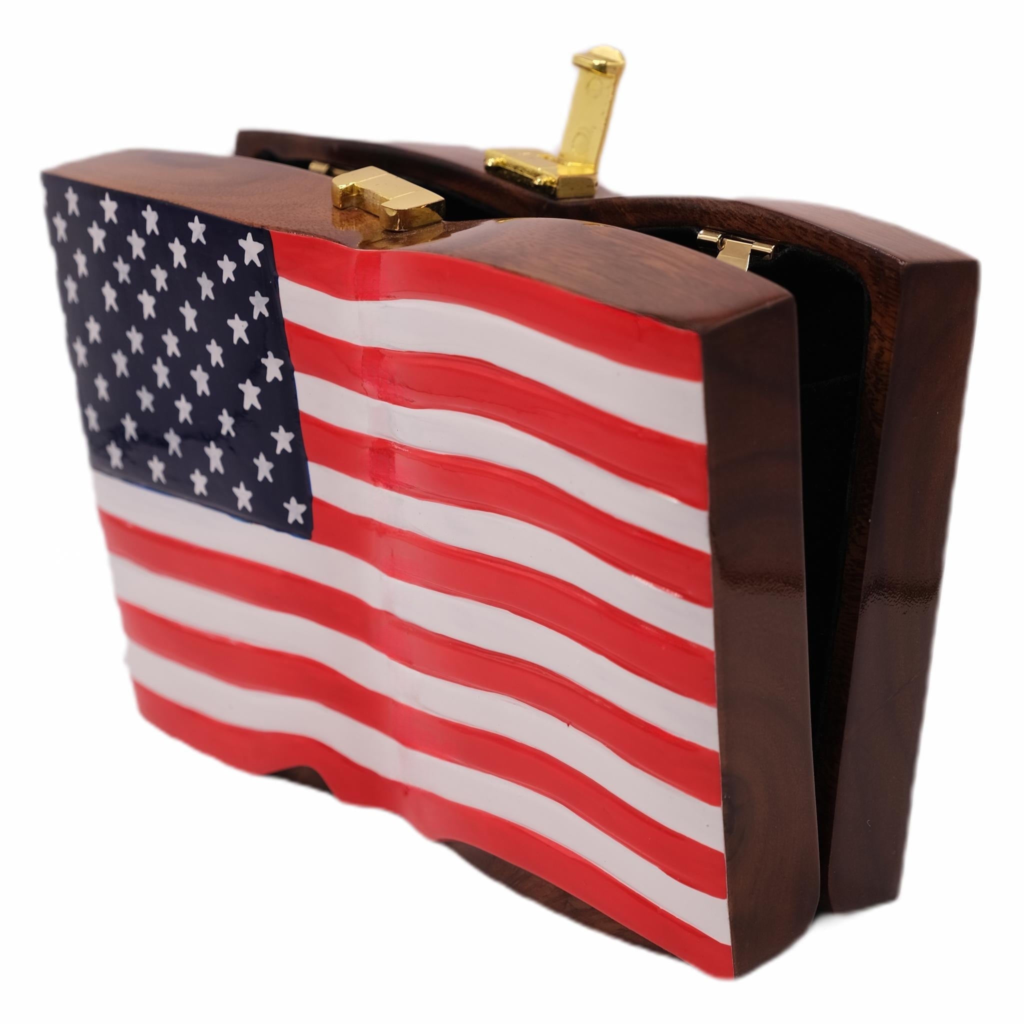 Timmy Woods Handbags Timmy Woods USA Flag