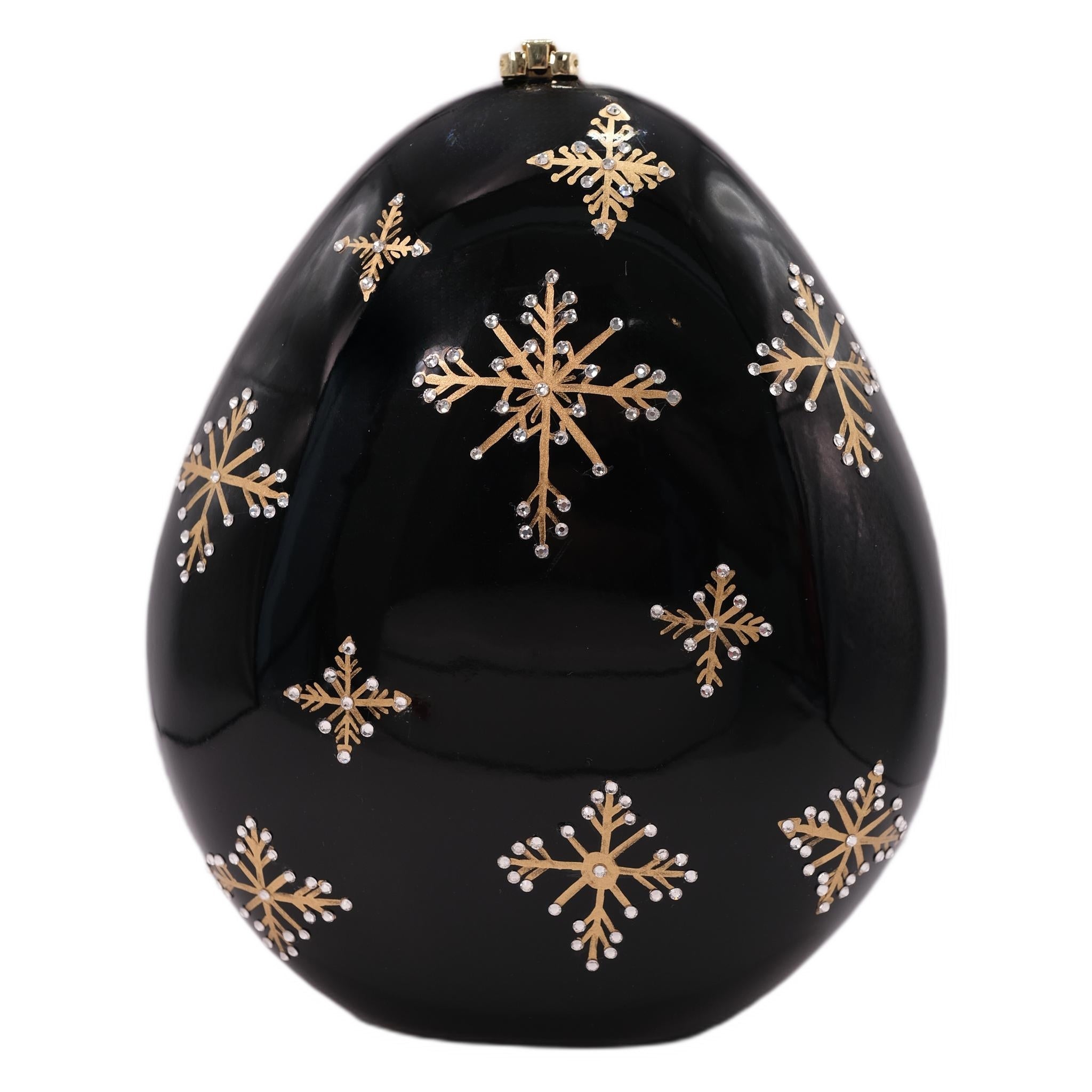 Timmy Woods Handbags Timmy Woods X-mas Tree Black Swarovski Crystals