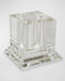 Tizo Designs Home Tizo Crystal Square Centerpiece Vase