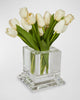 Tizo Designs Home Tizo Crystal Square Centerpiece Vase