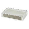 Tizo Designs Giftware Tizo Designs Acrylic Wave Guest Towel Tray 9" (Clear)