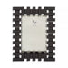 Tizo Designs Picture Frames Tizo Designs Block Black Crystal Frame 4x6