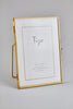 Tizo Designs Picture Frames Tizo Designs Brass Photo Frame Beaded 4x6