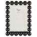 Tizo Designs Picture Frames Tizo Designs Crystal Black Glass Bubbles Picture Frame 5x7