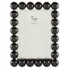 Tizo Designs Picture Frames Tizo Designs Crystal Black Glass Bubbles Picture Frame 5x7