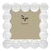 Tizo Designs Picture Frames Tizo Designs Crystal Glass Frame Single Bubbles (4x4)