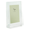 Tizo Designs Picture Frames Tizo Designs Crystal Glass Pyramid Shape Picture Frame 2x3