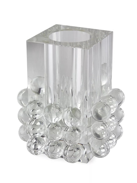 Tizo Designs Giftware Tizo Designs Crystal Square Balls Vase