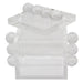 Tizo Designs Giftware Tizo Designs Design Acrylic Box Clear w/Balls 4"x4"