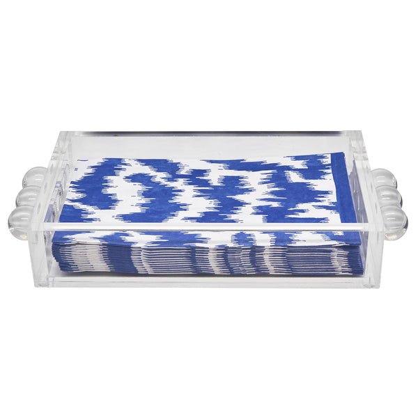 Tizo Designs Giftware Tizo Designs Design Acrylic Clear Guest Towel Holder w/Bubbles