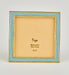 Tizo Designs Picture Frames Tizo Designs Enamel Gold Frame Baby Blue 3x3
