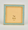 Tizo Designs Picture Frames Tizo Designs Enamel Gold Frame Baby Blue 3x3