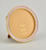 Tizo Designs Picture Frames Tizo Designs Enamel Gold Frame Pink 3" Round
